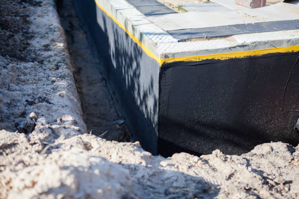 Professional Emergency Waterproofing technician working in Grissom Arb, IN